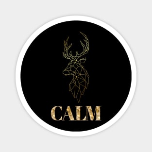 Keep Calm Deer Magnet